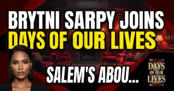 Brytni sarpy joins days of our lives: salem's about to sizzle!