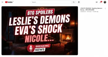 Btg spoilers: leslie's demons, eva's shock, nicole's epic fail!