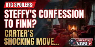 Btg spoilers: steffy's confession to finn? Carter's shadow looms!