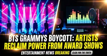Bts grammys boycott: artists reclaim power from award shows