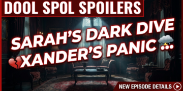 Dool spoilers: sarah's dark dive, xander's panic, sloan's spiral!