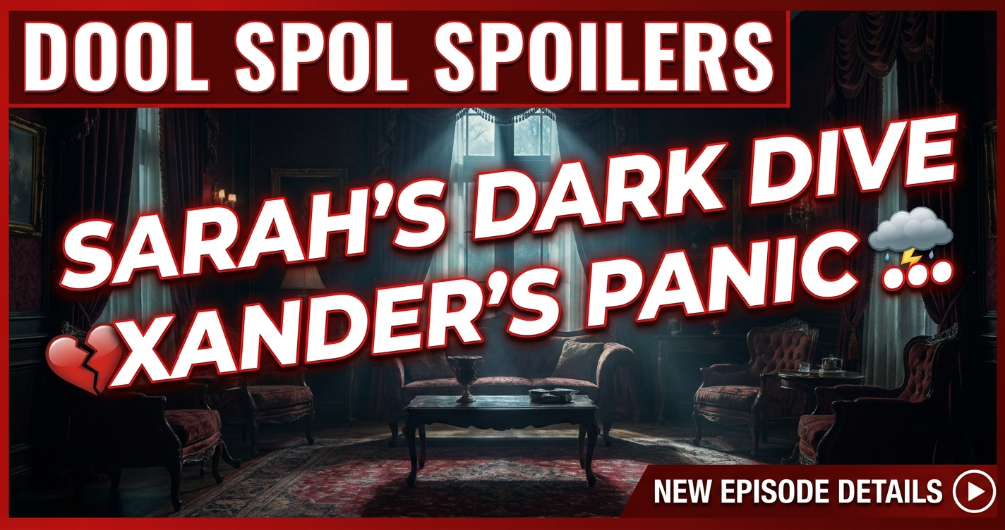 Dool spoilers: sarah's dark dive, xander's panic, sloan's spiral! 1 Dool spoilers: sarah's dark dive, xander's panic, sloan's spiral!