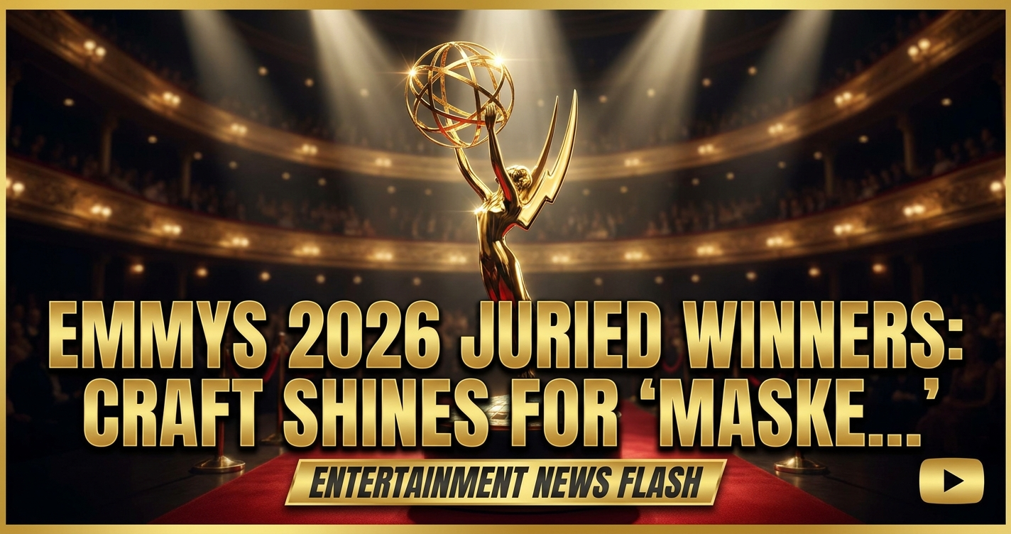 Emmys 2026 juried winners: craft shines for 'masked singer,' 'traitors,' 'primal' 1 Emmys 2026 juried winners: craft shines for 'masked singer,' 'traitors,' 'primal'