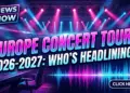 Europe concert tours 2026-2027: who’s headlining the next wave?