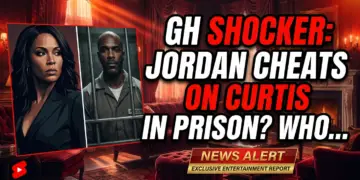 Gh shocker: jordan cheats on curtis in prison? Who's the mystery lover?!