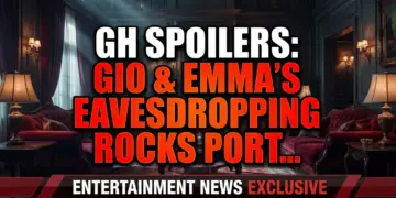 Gh spoilers: gio & emma's eavesdropping rocks port charles!