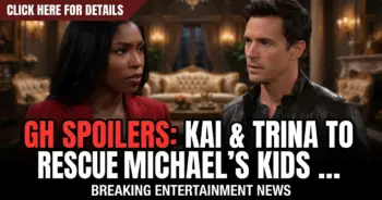Gh spoilers: kai & trina to rescue michael's kids from willow?