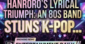 Hanroro's lyrical triumph: an 80s band stuns k-pop's giants