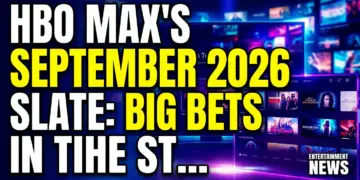 Hbo max's september 2026 slate: big bets in the streaming wars