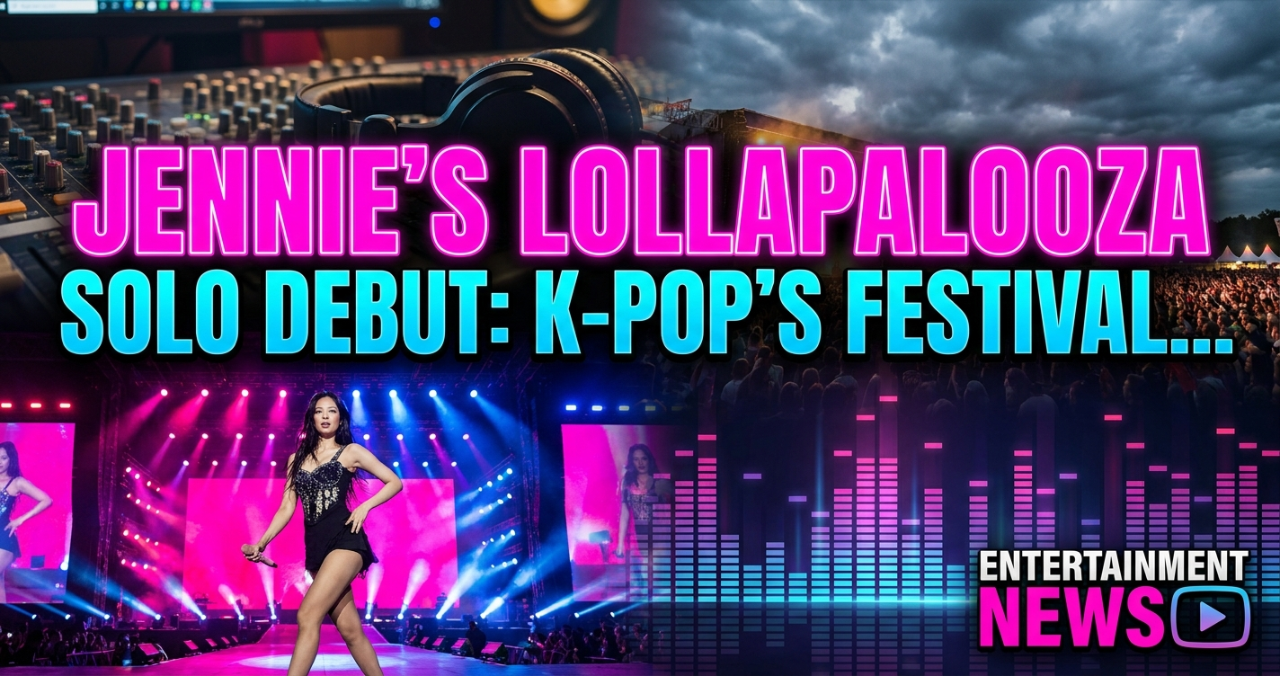 Jennie's lollapalooza solo debut: k-pop's festival takeover accelerates 1 Jennie's lollapalooza solo debut: k-pop's festival takeover accelerates