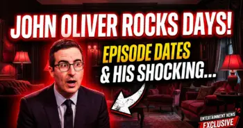 John oliver rocks days! Episode dates & his shocking salem role revealed!