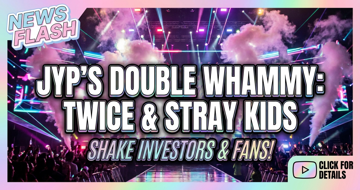 Jyp's double whammy: twice & stray kids shake investor confidence 1 Jyp's double whammy: twice & stray kids shake investor confidence
