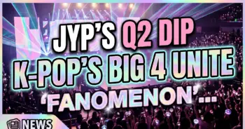 Jyp's q2 dip & k-pop's big 4 unite for 'fanomenon' festival