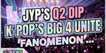Jyp's q2 dip & k-pop's big 4 unite for 'fanomenon' festival