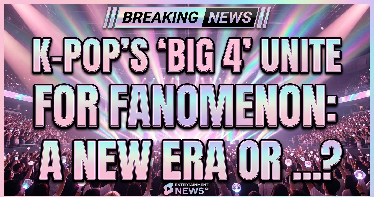 K-pop's 'big 4' unite for fanomenon: a new era or a risky bet? 1 K-pop's 'big 4' unite for fanomenon: a new era or a risky bet?