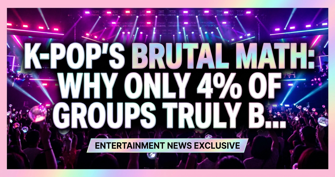 K-pop's brutal math: why only 4% of groups truly break through 1 K-pop's brutal math: why only 4% of groups truly break through