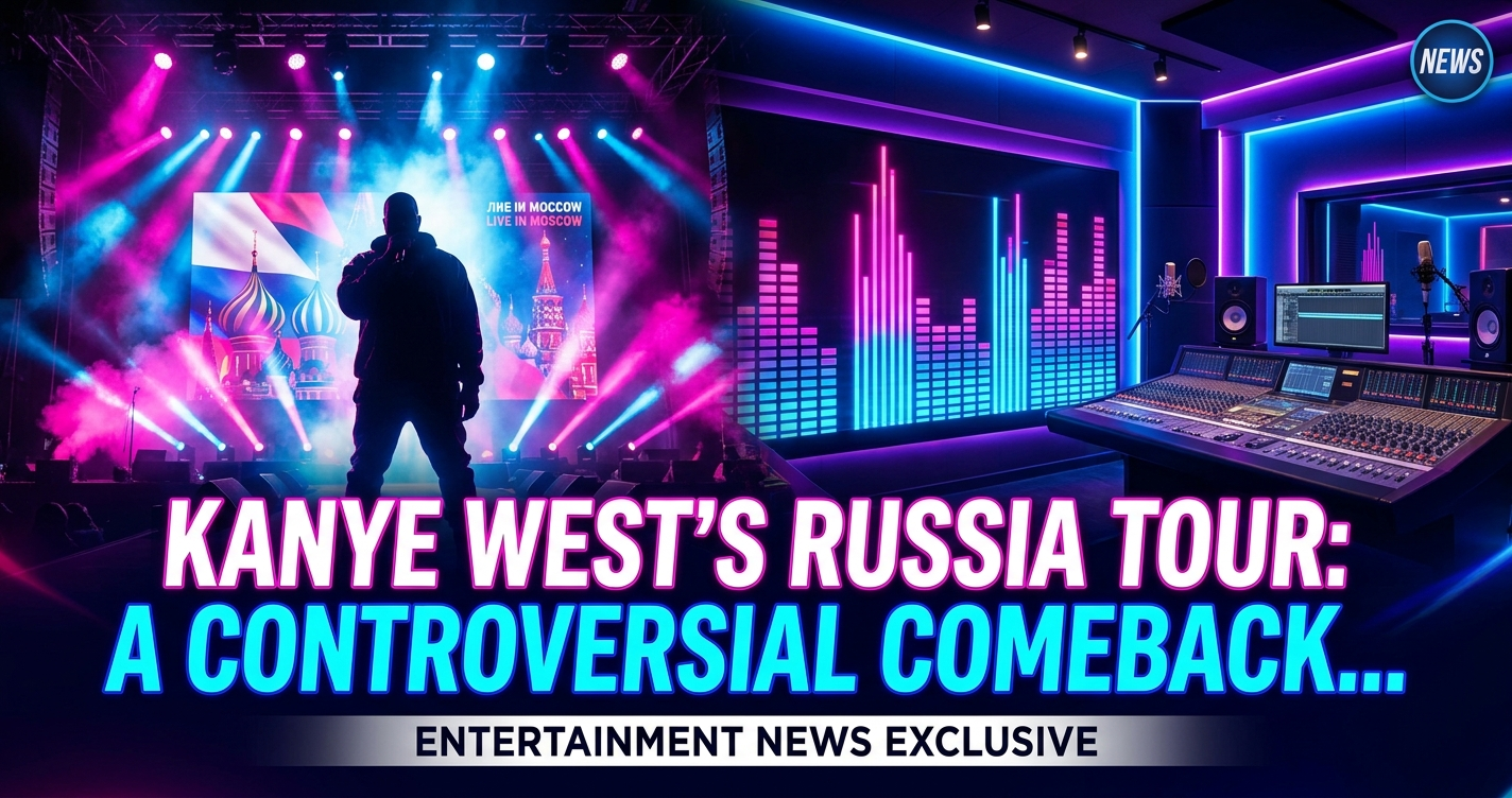 Kanye west's russia tour: a controversial comeback bid or desperate move? 1 Kanye west's russia tour: a controversial comeback bid or desperate move?