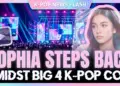 Katseye's sophia steps back amidst big 4 k-pop collaboration buzz