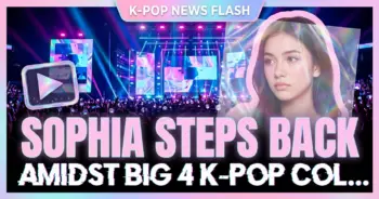 Katseye's sophia steps back amidst big 4 k-pop collaboration buzz