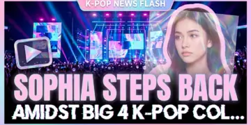 Katseye's sophia steps back amidst big 4 k-pop collaboration buzz