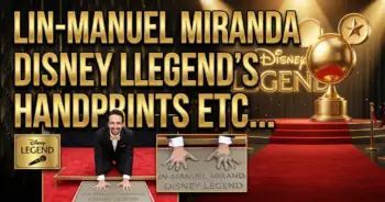 Lin-manuel miranda: disney legend's handprints etch a new era at d23
