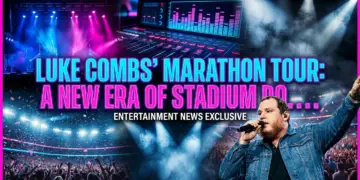 Luke combs' marathon tour: a new era of stadium domination