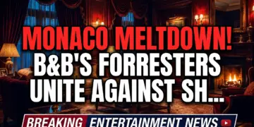 Monaco meltdown! B&b's forresters unite against sheila for finn!