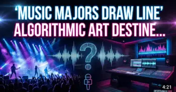 Music majors draw line: is algorithmic art destined for chart exclusion?