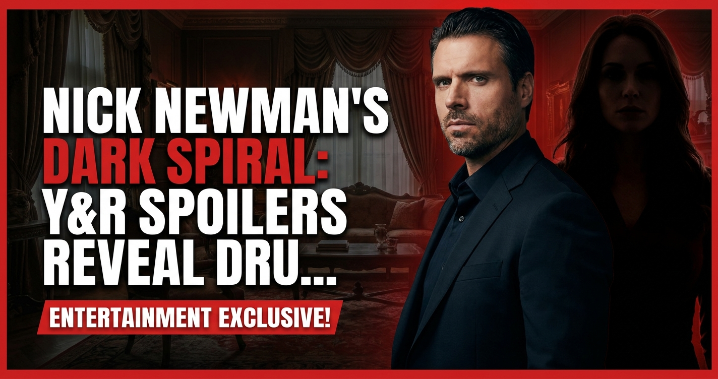 Nick newman's dark spiral: y&r spoilers reveal drug dealer & rehab lies! 1 Nick newman's dark spiral: y&r spoilers reveal drug dealer & rehab lies!