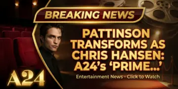 Pattinson transforms as chris hansen: a24's 'primetime' set for oscar buzz