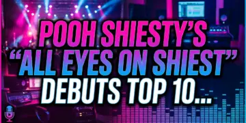 Pooh shiesty's "all eyes on shiest" debuts top 10 from behind bars
