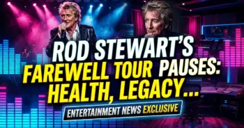 Rod stewart's farewell tour pauses: health, legacy & the road ahead