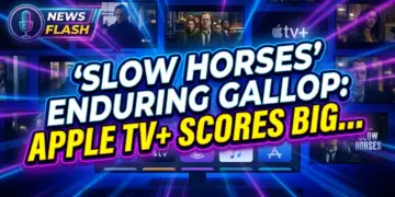 Slow horses' enduring gallop: apple tv+ scores big with renewals