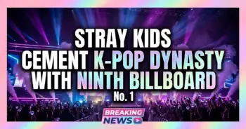 Stray kids cement k-pop dynasty with ninth billboard 200 no. 1