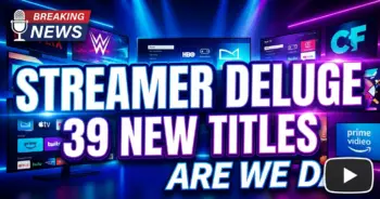 Streamer deluge: 39 new titles in a day – are we drowning in content?