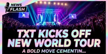 Txt kicks off new world tour: a bold move cementing global stardom
