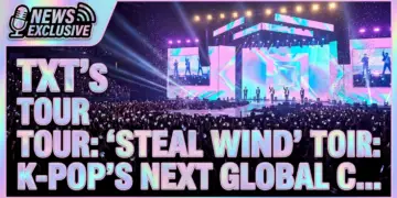 Txt's 'steal the wind' tour: k-pop's next global conquest