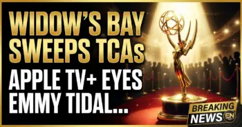 Widow's bay sweeps tcas: apple tv+ eyes emmy tidal wave?