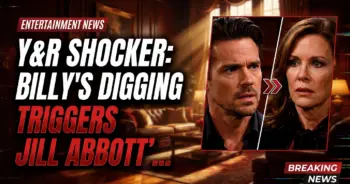 Y&r shocker: billy's digging triggers jill abbott's heart crisis!