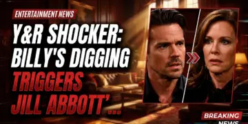 Y&r shocker: billy's digging triggers jill abbott's heart crisis!