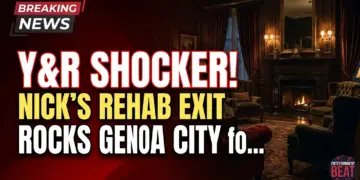Y&r shocker! Nick's rehab exit rocks genoa city for v&n's big day!