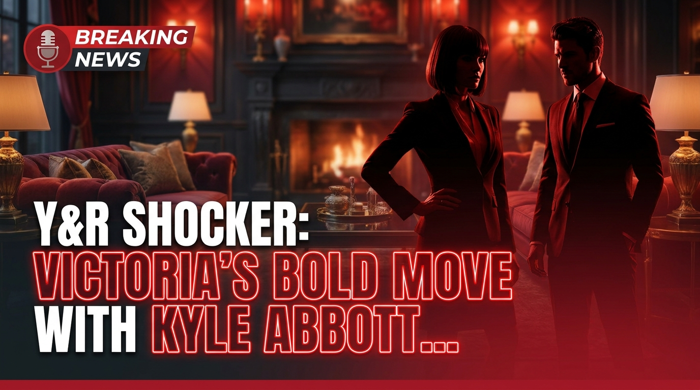 Y&r shocker: victoria's bold move with kyle abbott on august 25! 1 Y&r shocker: victoria's bold move with kyle abbott on august 25!