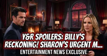 Y&r spoilers: billy's reckoning! Sharon's urgent mission! Lily's plea!