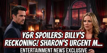 Y&r spoilers: billy's reckoning! Sharon's urgent mission! Lily's plea!