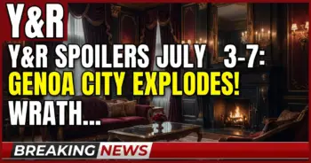 Y&r spoilers july 3-7: genoa city explodes! Wrath, romance & risks!