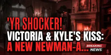 Yr shocker! Victoria & kyle's kiss: a new newman-abbott war?