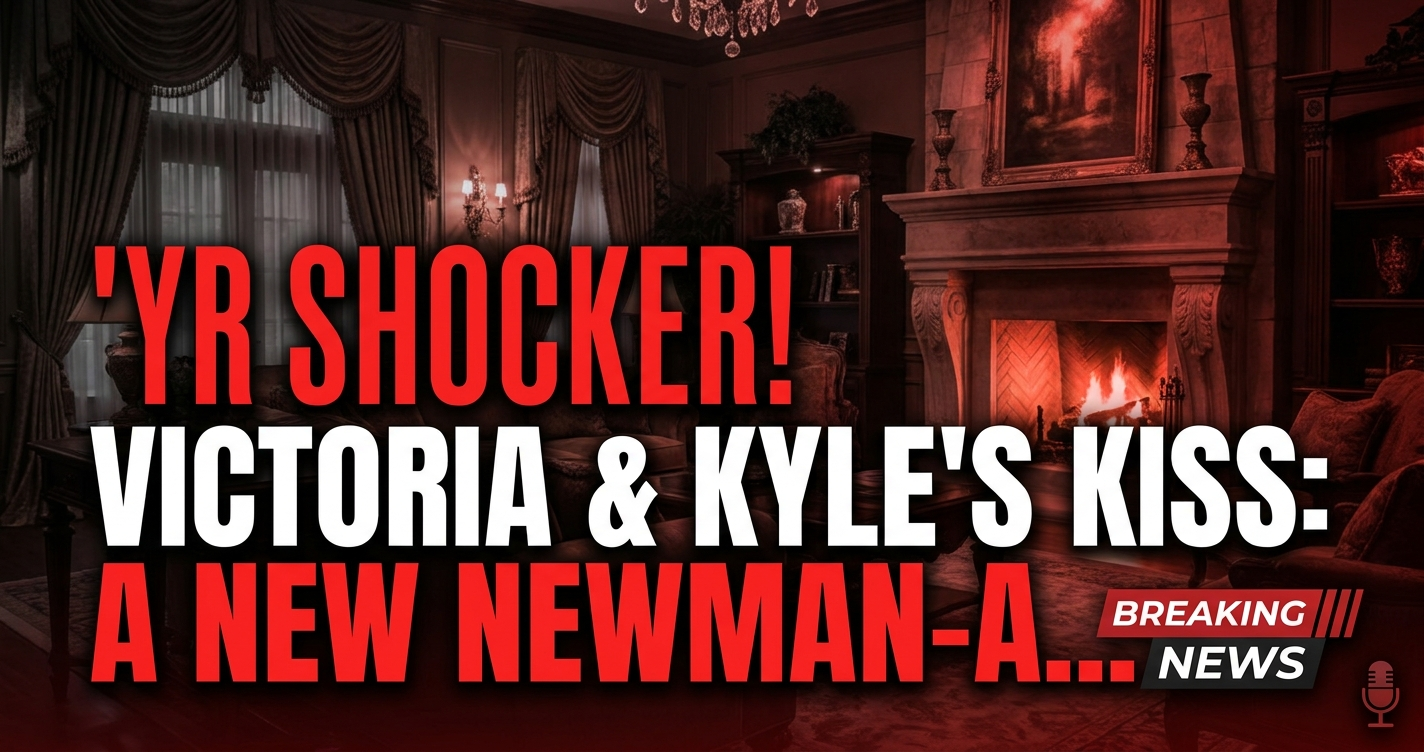 Yr shocker! Victoria & kyle's kiss: a new newman-abbott war? 1 Yr shocker! Victoria & kyle's kiss: a new newman-abbott war?