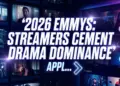 2026 emmys: streamers cement drama dominance, apple's ascendance peaks