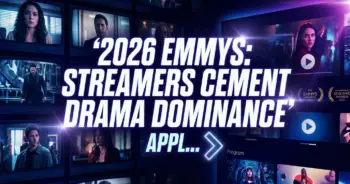 2026 emmys: streamers cement drama dominance, apple's ascendance peaks