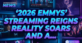 2026 emmys: streaming reigns, reality soars, and apple tv+ dominates